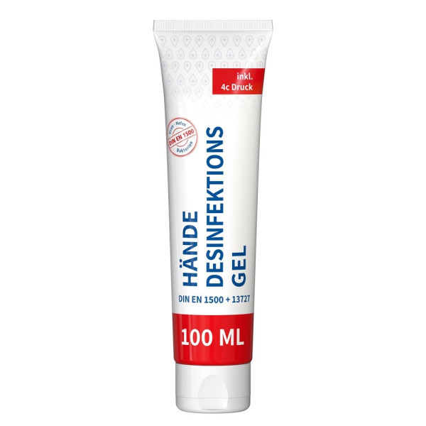 Hände-Desinfektionsgel (DIN EN 1500), 100 ml Tube