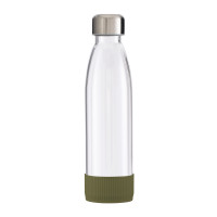 olivgrün, silber, transparent