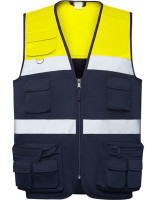 Navy Blue 55, Fluor Yellow 221