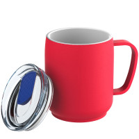 blau, rot, transparent